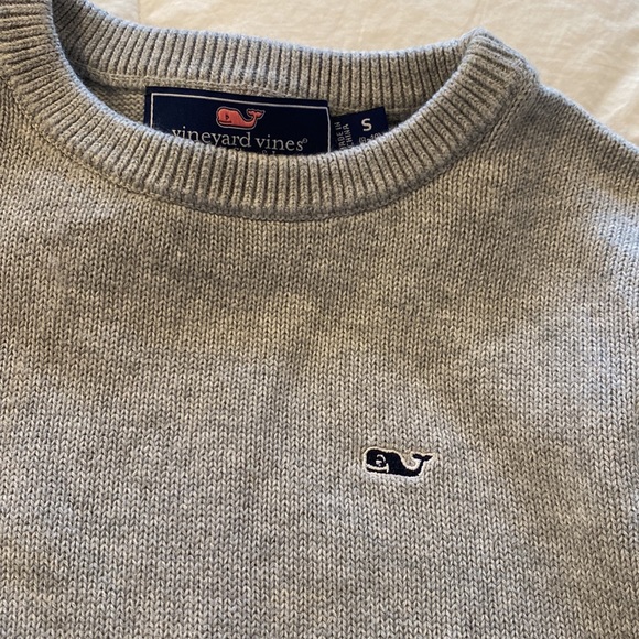 Vineyard Vines boys cotton sweater grey size small - Picture 2 of 6